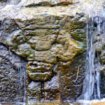 Figure in the waters of Fuente de Lavapatas
